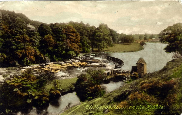 River Ribble, Clitheroe, Lancashire