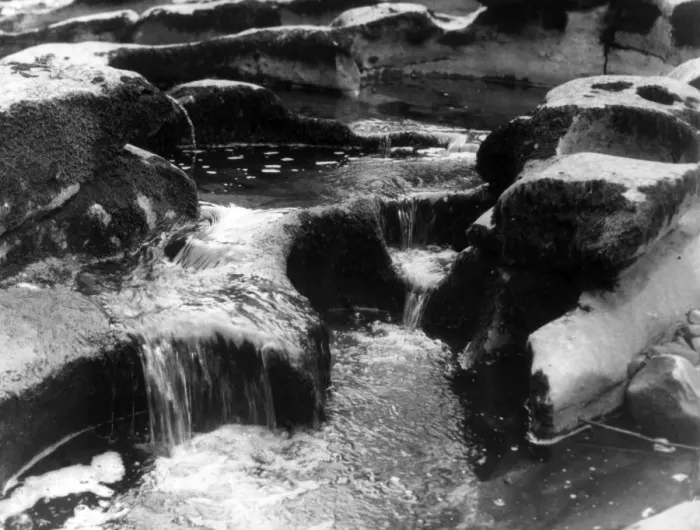 Framed Print : River Rock Pools Framed Print : River Rock Pools