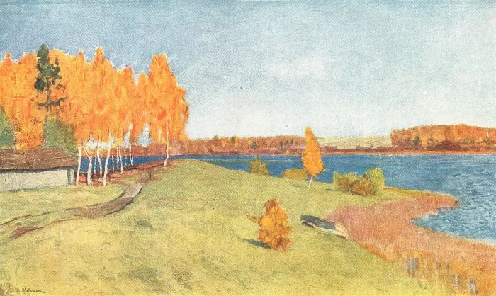 Framed Print : River Scene