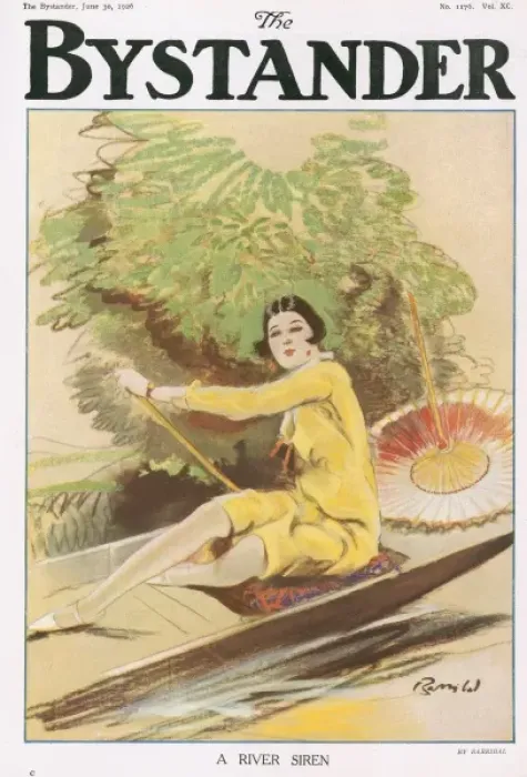 Framed Print : A River Siren by Barribal Framed Print : A River Siren by Barribal