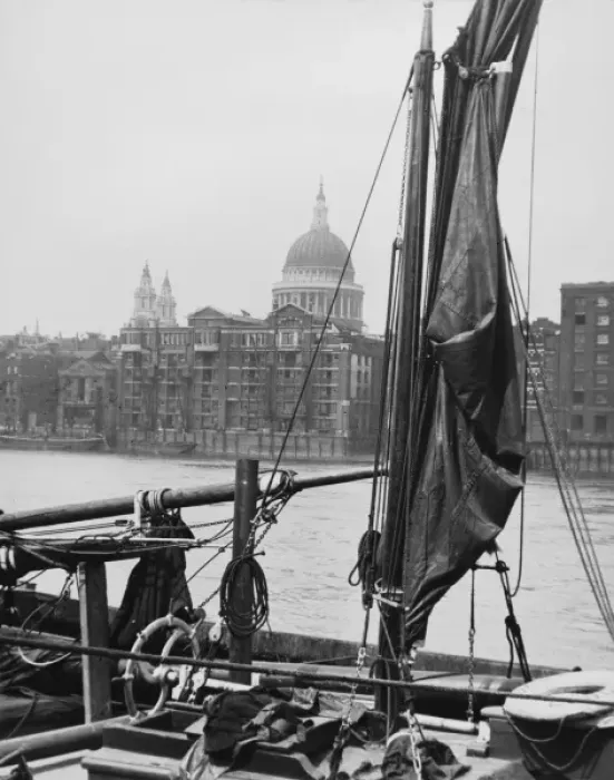 Framed Print : River and St Pauls Framed Print : River and St Pauls