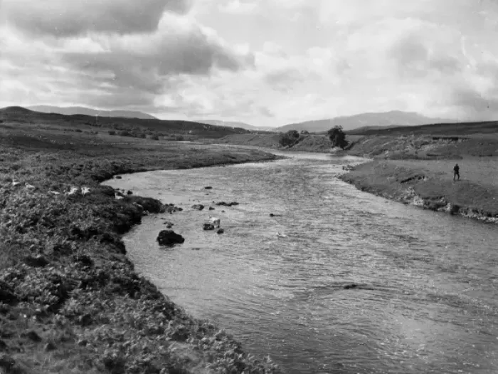 Framed Print : River Strath Naver Framed Print : River Strath Naver