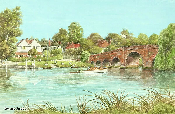 River Thames at Sonning Bridge, Berkshire