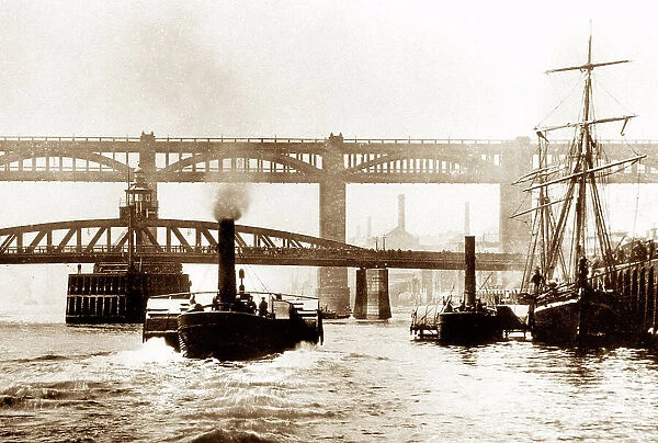 River Tyne, Newcastle upon Tyne early 1900's