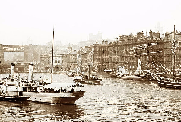River Tyne, Newcastle upon Tyne, Victorian period