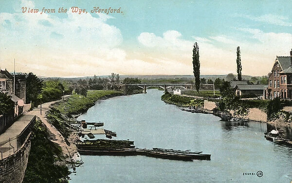 River Wye, Hereford, Herefordshire