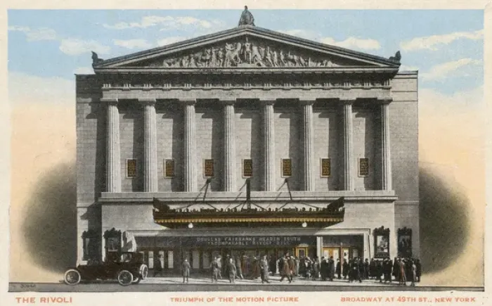 Framed Print : Rivoli Cinema, Broadway, New York City, USA Framed Print : Rivoli Cinema, Broadway, New York City, USA