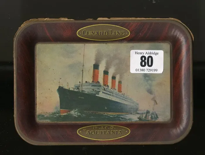 Framed Print : RMS Aquitania, Cunard Line - shipboard souvenir Framed Print : RMS Aquitania, Cunard Line - shipboard souvenir