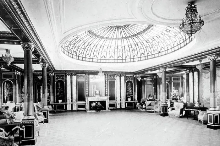 Framed Print : RMS Mauretania Ball Room (Cunard) Framed Print : RMS Mauretania Ball Room (Cunard)