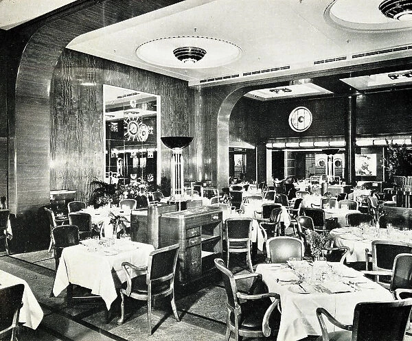 RMS Mauretania, Restaurant