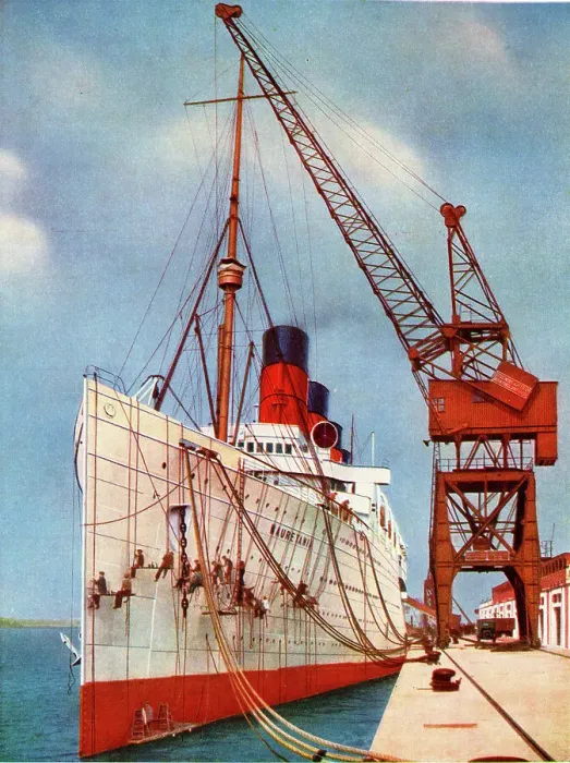 Framed Print : RMS Mauretania, transatlantic liner, at Southampton Framed Print : RMS Mauretania, transatlantic liner, at Southampton