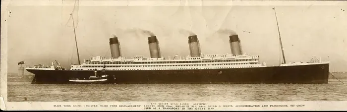 Framed Print : RMS Olympic postcard Framed Print : RMS Olympic postcard