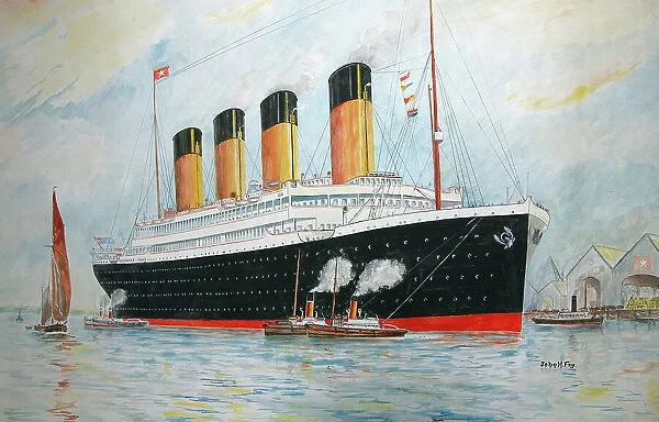 RMS Olympic (sister ship of RMS Titanic)