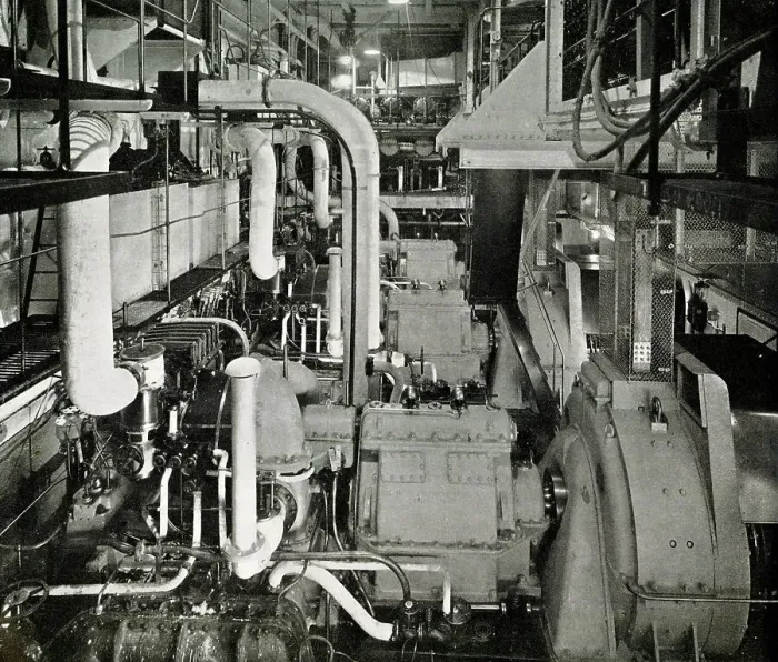 Framed Print : RMS Queen Mary, engine room Framed Print : RMS Queen Mary, engine room