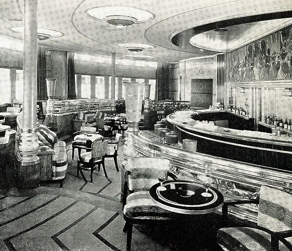 RMS Queen Mary, Observation Lounge and Cocktail Bar