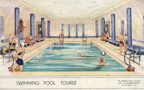 RMS Queen Mary - The Tourist Swimming Pool