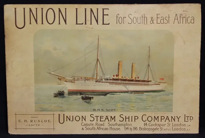 Framed Print : RMS Scot - Union Steam Ship Company Ltd Framed Print : RMS Scot - Union Steam Ship Company Ltd
