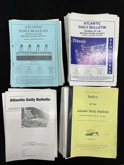 Framed Print : RMS Titanic, Atlantic Daily Bulletin, large collection Framed Print : RMS Titanic, Atlantic Daily Bulletin, large collection