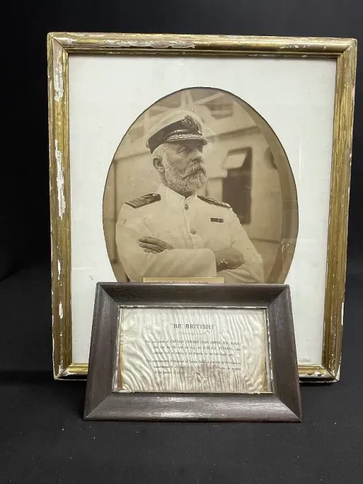 Framed Print : RMS Titanic, photograph, Captain Edward John Smith Framed Print : RMS Titanic, photograph, Captain Edward John Smith