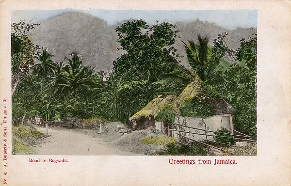 The Road to Bog Walk, Saint Catherine, Jamaica