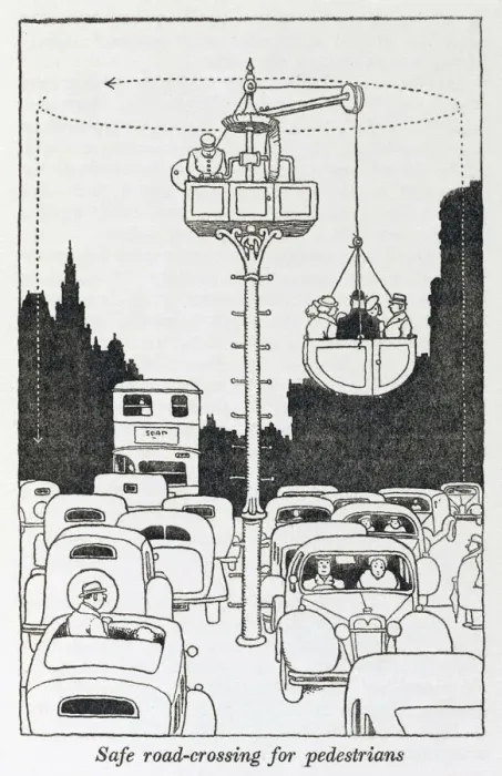Framed Print : Road crossing / W H Robinson Framed Print : Road crossing / W H Robinson