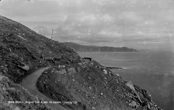 Framed Print : The Road to Keem, Achill Island Framed Print : The Road to Keem, Achill Island