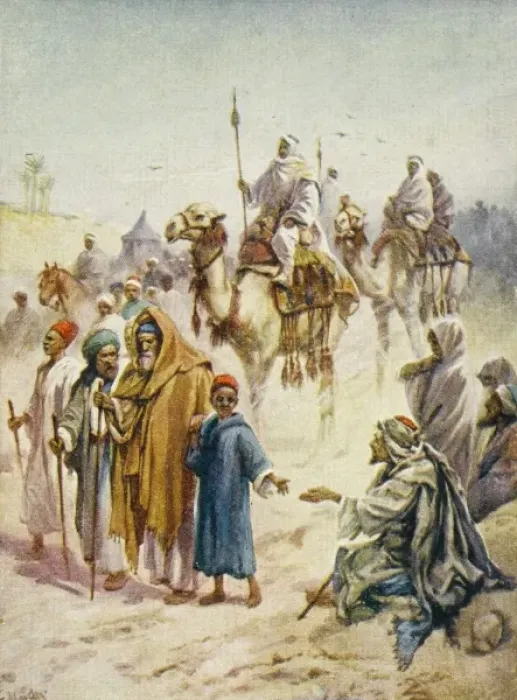 Framed Print : Road to Mecca - Camels and Pilgrims Framed Print : Road to Mecca - Camels and Pilgrims