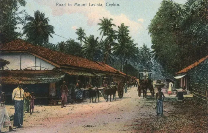 Framed Print : Road to Mount Lavinia, Ceylon (Sri Lanka) Framed Print : Road to Mount Lavinia, Ceylon (Sri Lanka)