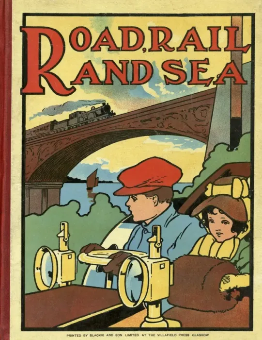 Framed Print : Road, Rail and Sea - Charles Robinson Framed Print : Road, Rail and Sea - Charles Robinson