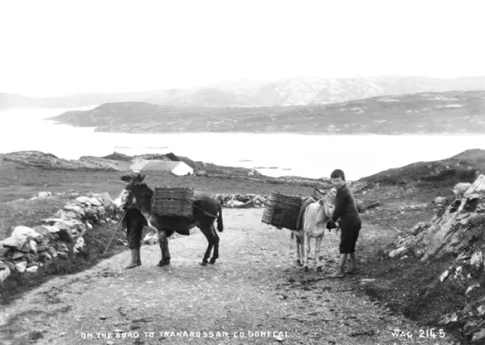 Framed Print : On the Road to Tranarossan, Co. Donegal Framed Print : On the Road to Tranarossan, Co. Donegal