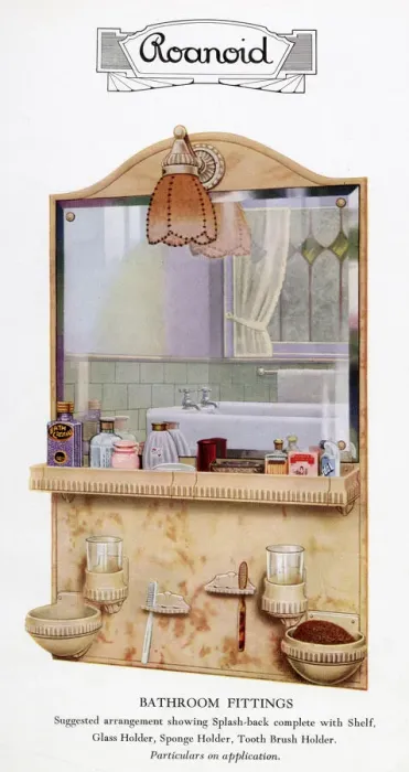 Framed Print : Roanoid bakelite bathroom fittings Framed Print : Roanoid bakelite bathroom fittings