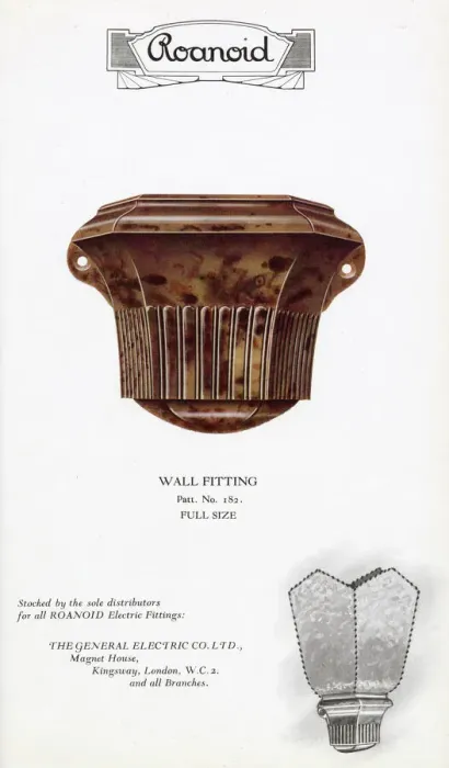 Framed Print : Roanoid bakelite wall fitting Framed Print : Roanoid bakelite wall fitting
