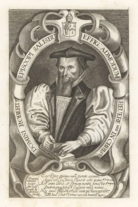Framed Print : Robert Abbot, Bishop of Salisbury Framed Print : Robert Abbot, Bishop of Salisbury