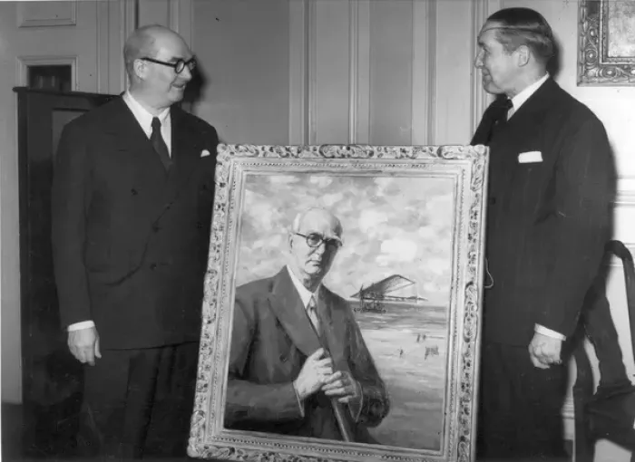 Framed Print : Robert Blackburn OBE FRAeS (1885-1955) Framed Print : Robert Blackburn OBE FRAeS (1885-1955)