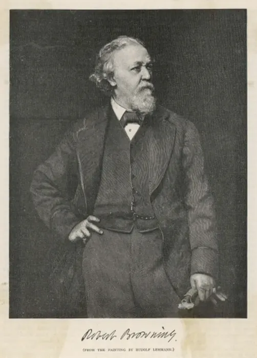 Framed Print : Robert Browning Lehmann Framed Print : Robert Browning Lehmann