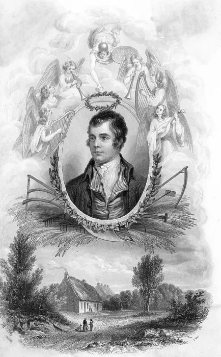 Framed Print : Robert Burns / Watt Framed Print : Robert Burns / Watt