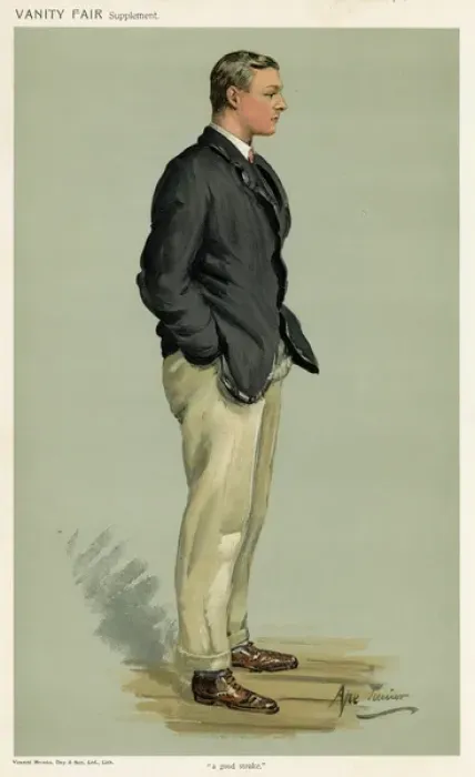 Framed Print : Robert Croft Bourne, Vanity Fair, Ape Framed Print : Robert Croft Bourne, Vanity Fair, Ape