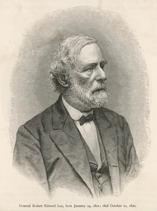 Framed Print : Robert E Lee / Anon Eng Framed Print : Robert E Lee / Anon Eng