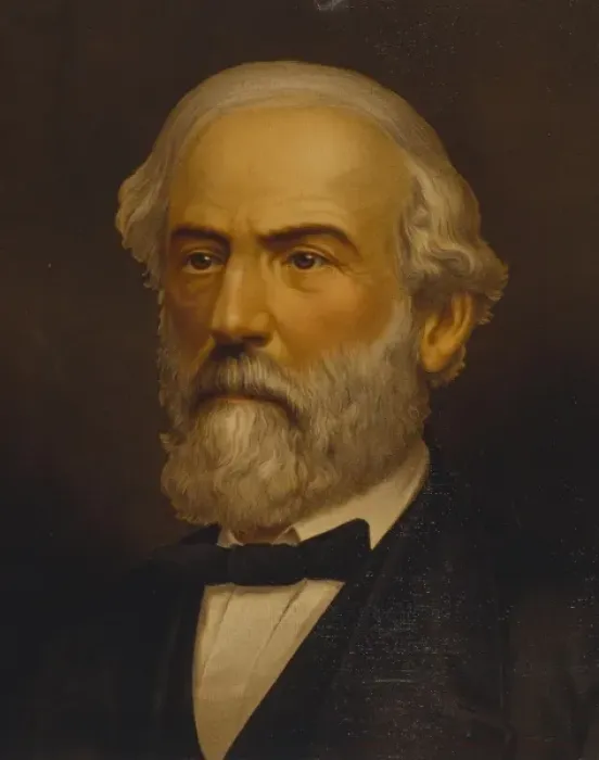 Framed Print : Robert Edward Lee, head-and-shoulders portrait, facing left Framed Print : Robert Edward Lee, head-and-shoulders portrait, facing left