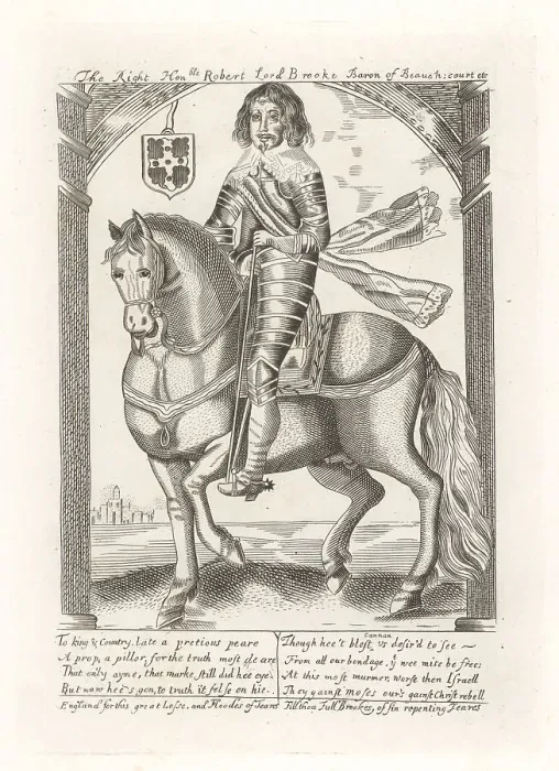 Framed Print : Robert Greville, 2nd Baron Brooke, 1607-1643 Framed Print : Robert Greville, 2nd Baron Brooke, 1607-1643