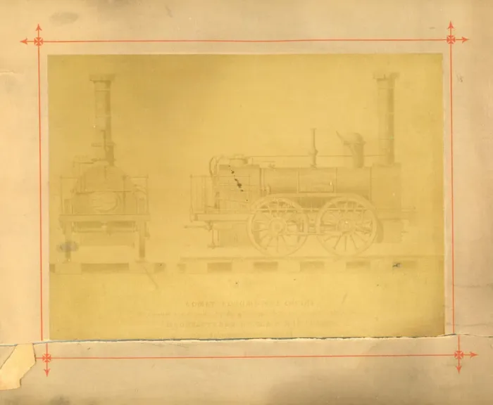 Framed Print : Robert Hawthorns locomotive - Newcastle & Carlisle Railway Framed Print : Robert Hawthorns locomotive - Newcastle & Carlisle Railway