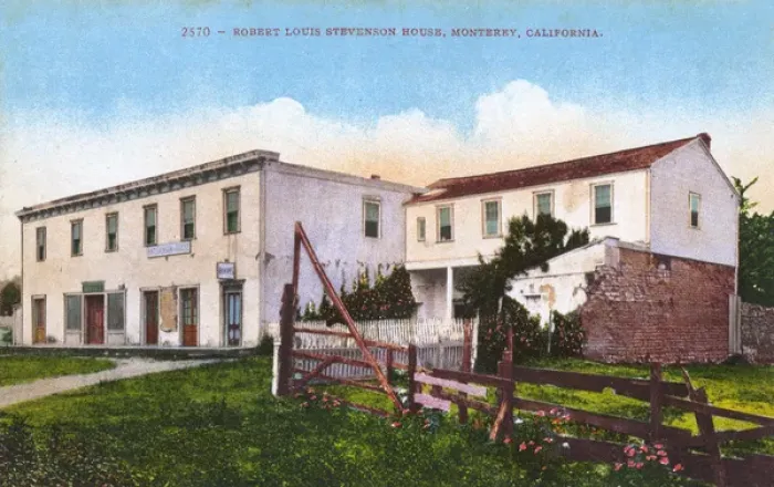 Framed Print : Robert Louis Stevenson House, Monterey, California, USA Framed Print : Robert Louis Stevenson House, Monterey, California, USA