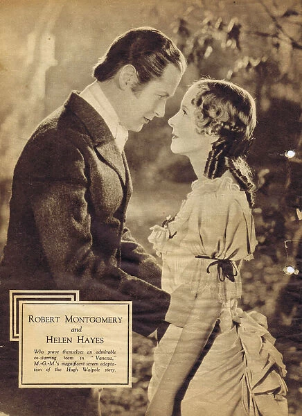Robert Montgomery and Helen Hayes - Vanessa: Her Love Story