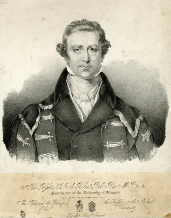Framed Print : Robert Peel(Y) / Glasgow Framed Print : Robert Peel(Y) / Glasgow