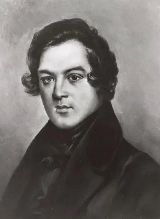 Framed Print : Robert Schumann / Anon Framed Print : Robert Schumann / Anon