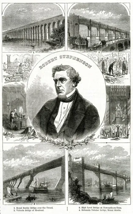 Framed Print : Robert Stephenson Framed Print : Robert Stephenson