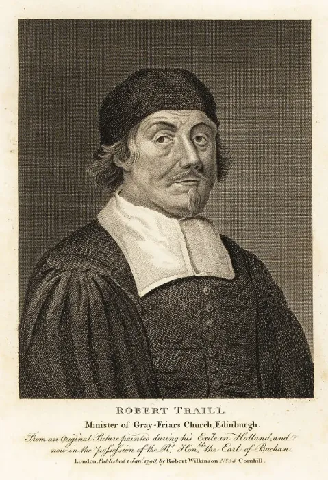 Framed Print : Robert Traill, Scottish chaplain and prearcher, 1603-1678 Framed Print : Robert Traill, Scottish chaplain and prearcher, 1603-1678