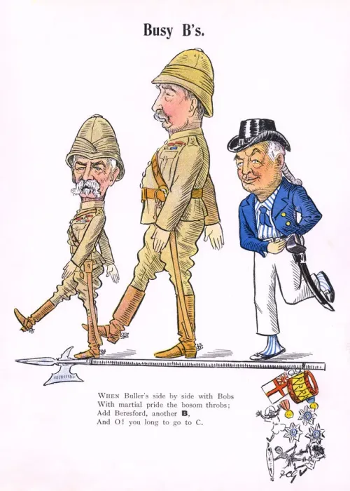 Framed Print : Roberts, Buller and Beresford Framed Print : Roberts, Buller and Beresford