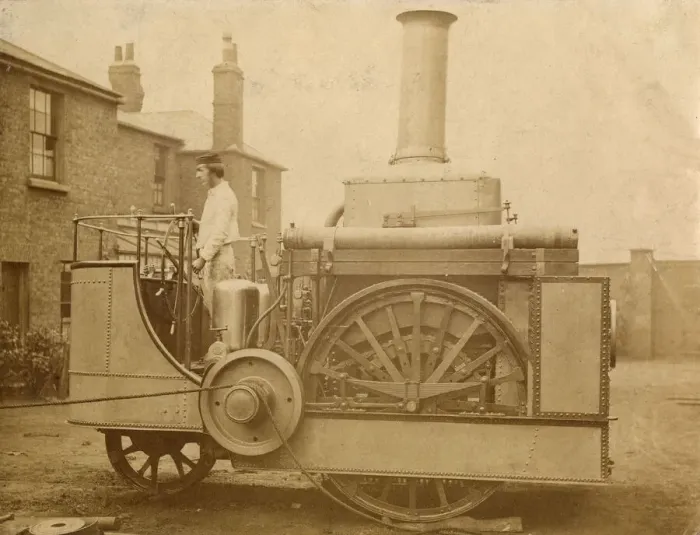 Framed Print : Roberts self-propelling steam fire engine Framed Print : Roberts self-propelling steam fire engine