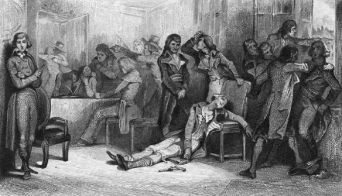 Framed Print : Robespierre Arrested Framed Print : Robespierre Arrested